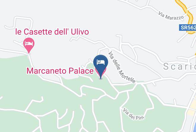 Salerno - Marcaneto Palace Hotel Maps