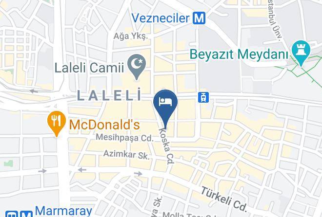 Fatih - Marcello Hotel Maps
