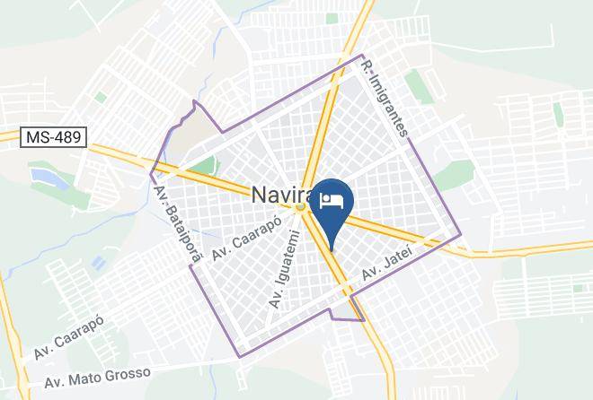 Navirai - Marcellus Hotel Maps