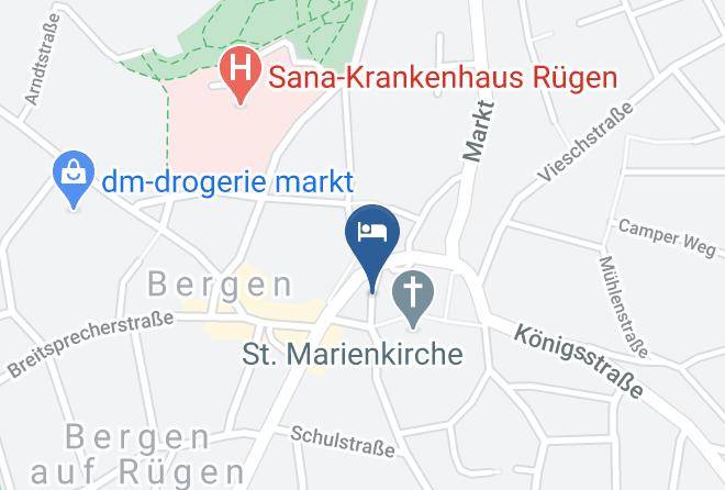 Marchenhotel Bergen Auf Rugen Map