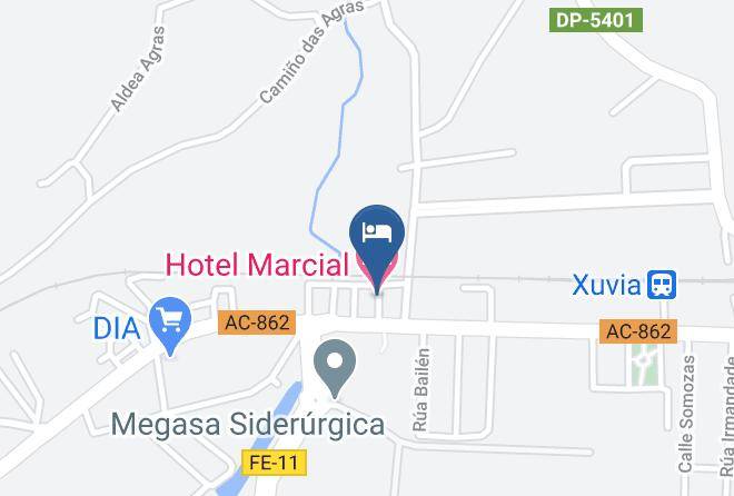 Auna - Hotel Marcial Maps