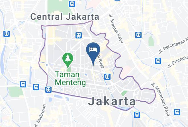Central Jakarta - Hotel Marcopolo Jakarta Maps