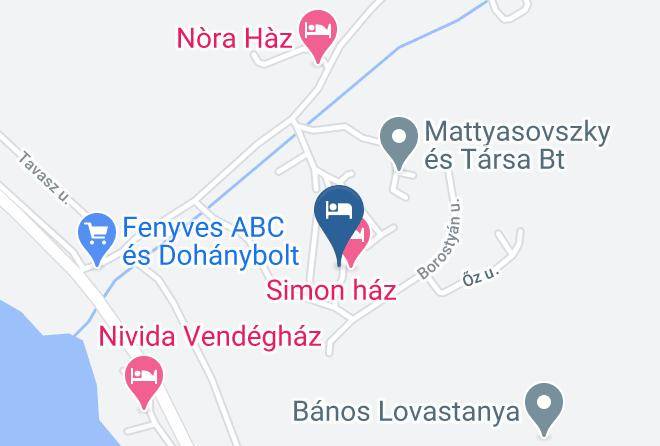 Orfu - Marcsik Vendeghaz Maps