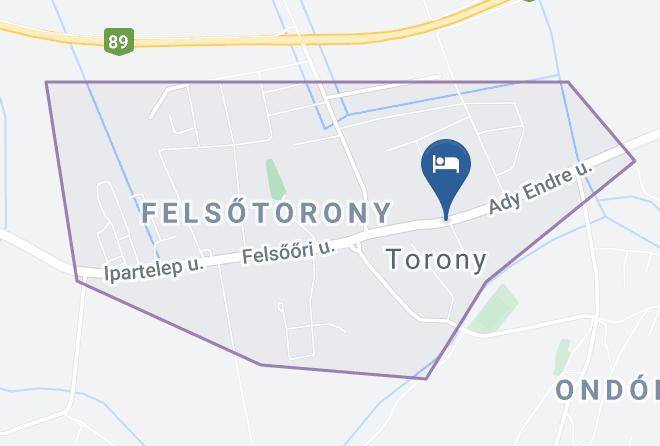 Torony - Marcus Hotel Maps