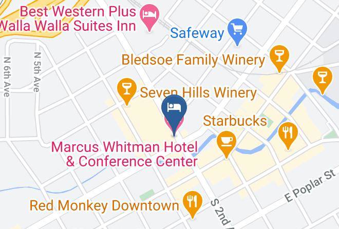 Walla Walla - Marcus Whitman Hotel & Conference Center Maps