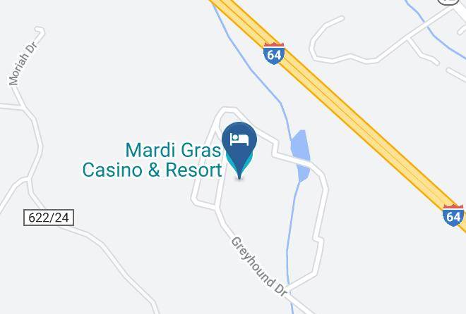 Kanawha - Mardi Gras Casino & Resort Maps