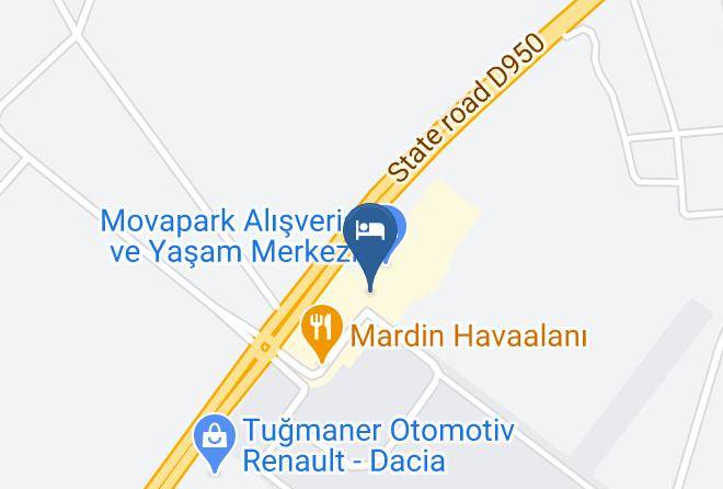 Kiziltepe - Mardin Airport Hotel Maps