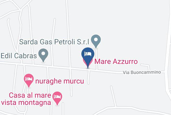 Nuoro - Mare Azzurro Maps