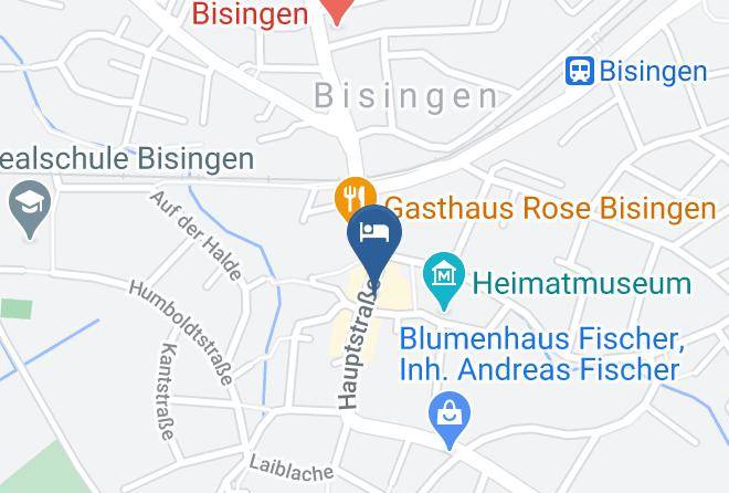 Mare Blu Bisingen Map