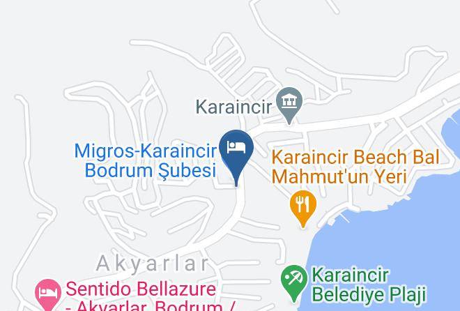 Mare Garden Hotel Map