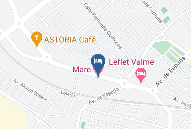 Seville - Mare Hotel Maps