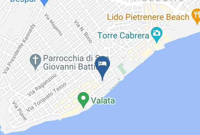 Ragusa - Mare Nostrum Petit Hotel Maps