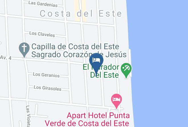 Mar Del Tuyu - Mare Paradiso Maps