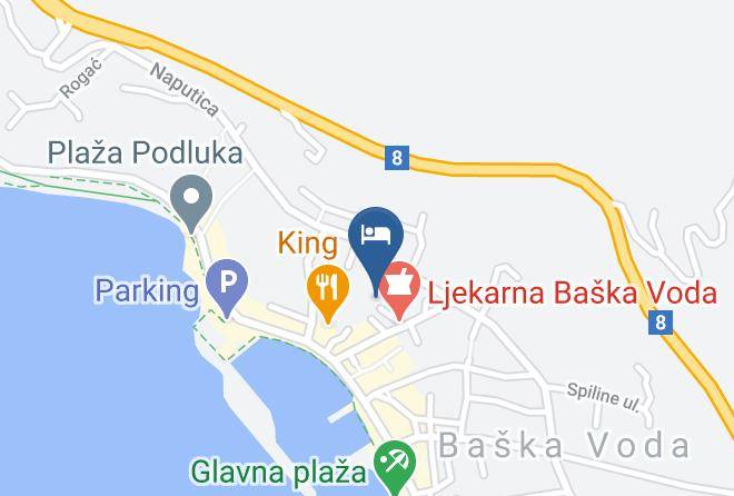 Baska Voda - Mare Sub App Maps