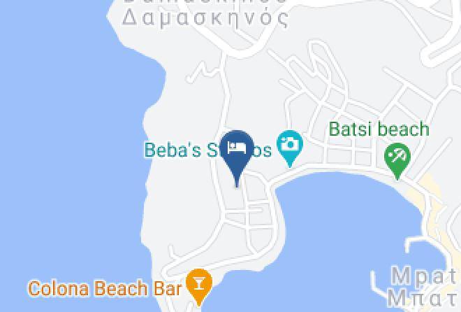 Cyclades - Mare Vista Hotel Maps
