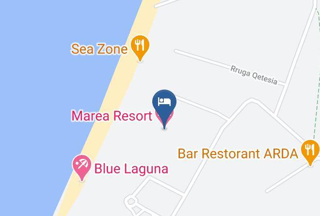 Kavaje - Marea Resort Maps