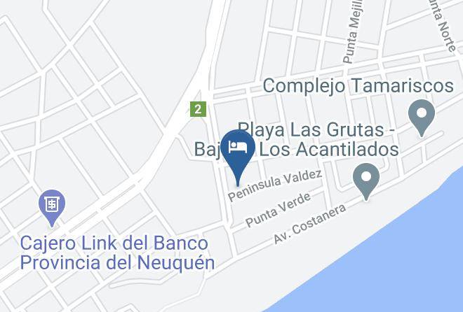 San Antonio Oeste - Mareas Bajas Maps