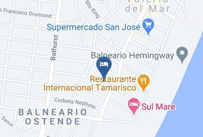 Pinamar - Mareazzurro Maps