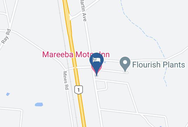 Mareeba - Mareeba Motor Inn Maps