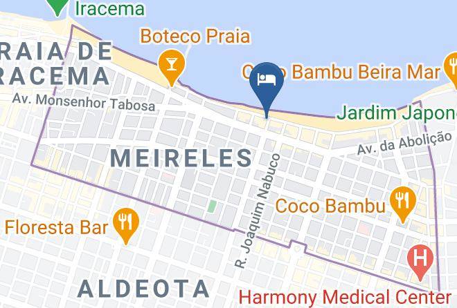 Fortaleza - Mareiro Hotel Maps
