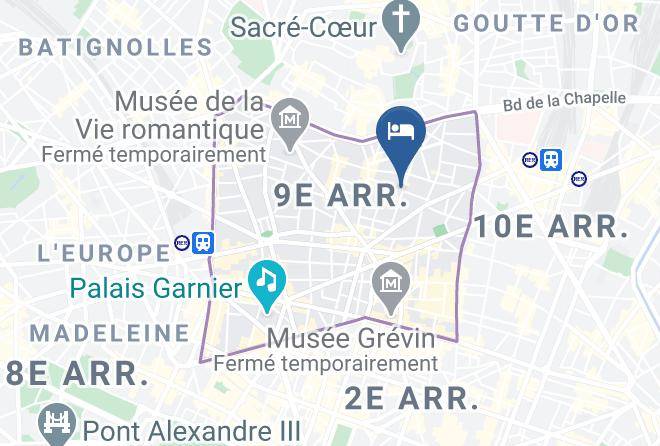 Paris - Hotel Marena Paris Maps