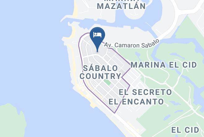 Mazatlan - Marena Suites Maps