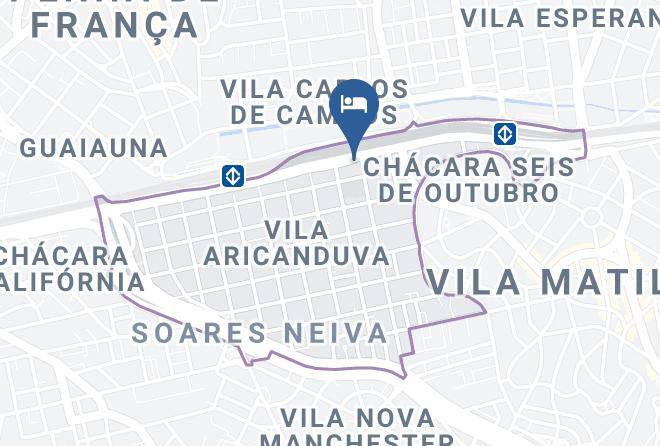 Sao Paulo Penha - Maresias Motel Maps