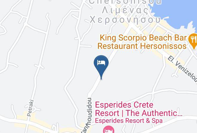 Iraklion - Mareva Apts Maps