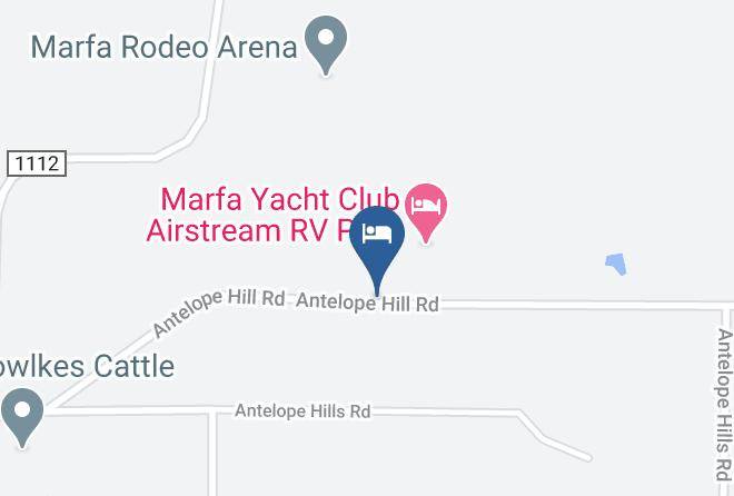 Presidio - Marfa Yacht Club Airstream Rv Park Maps