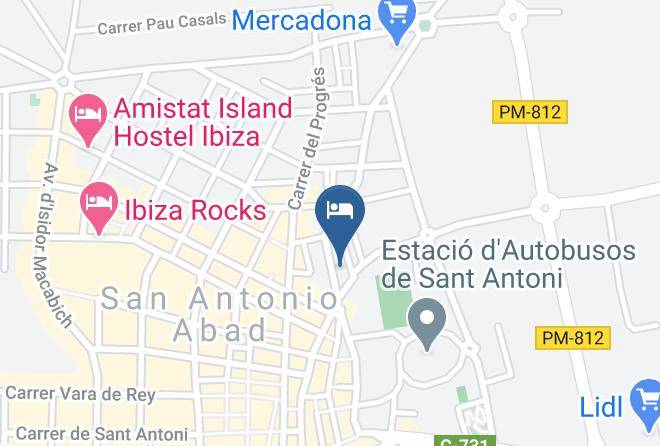 Baleares - Hotel Marfil Maps