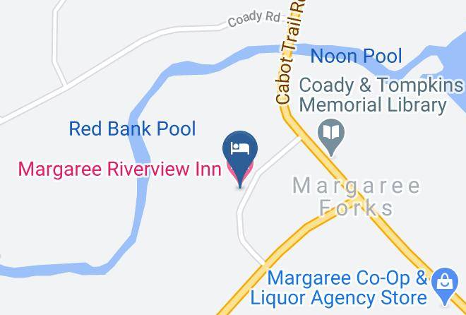 Margaree Riverview Inn Map - Nova Scotia - Inverness