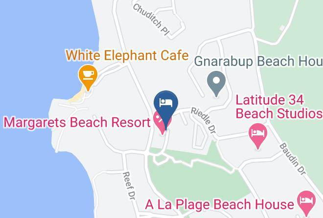 Augusta Margaret River - Margaret River Beach Resort Maps