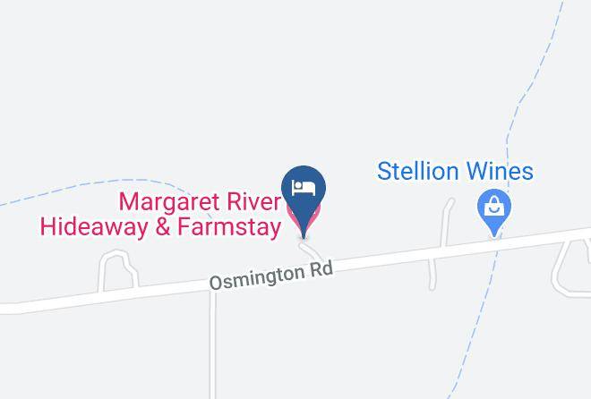 Augusta Margaret River - Margaret River Hideaway & Farmstay Maps