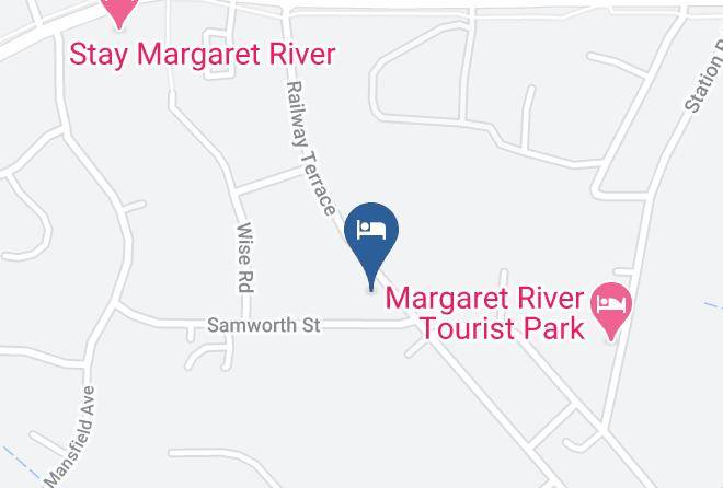 Augusta Margaret River - Margaret River Lodge Maps