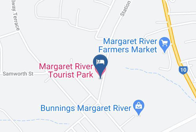 Augusta Margaret River - Margaret River Tourist Park Maps