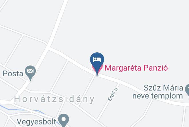 Horvatzsidany - Margareta Csarda Panzio Horvatzsidany Maps
