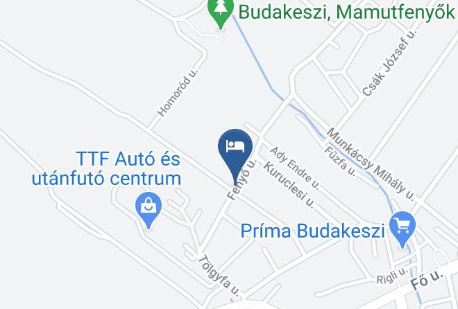 Budakeszi - Margareta Pension Maps