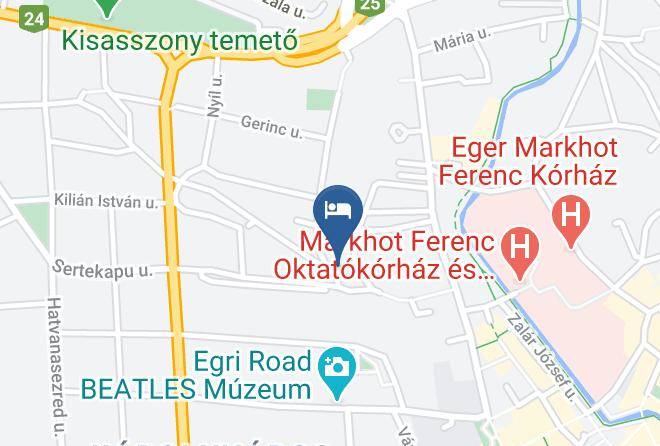 Eger - Margareta Vendeghaz Maps