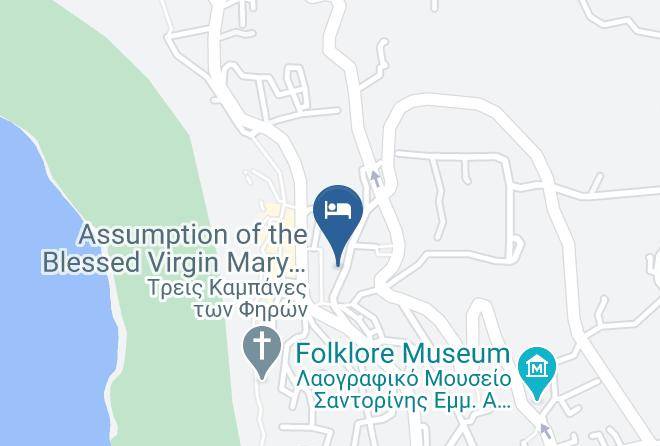 Thira - Margarita Hotel Maps