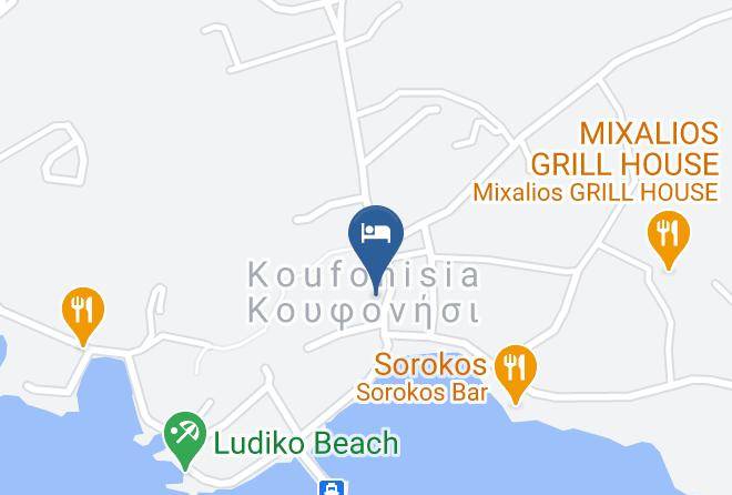 Naxos - Margarita's Studios Maps
