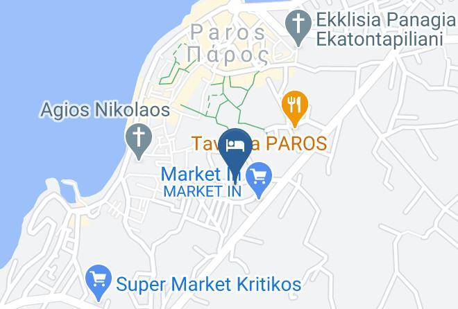 Paros - Margarita's Studios Maps