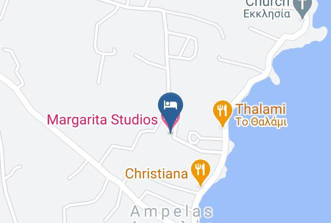 Paros - Margarita Studios Maps