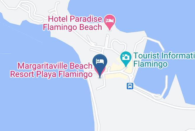 Santa Cruz - Margaritaville Beach Resort Playa Flamingo Maps