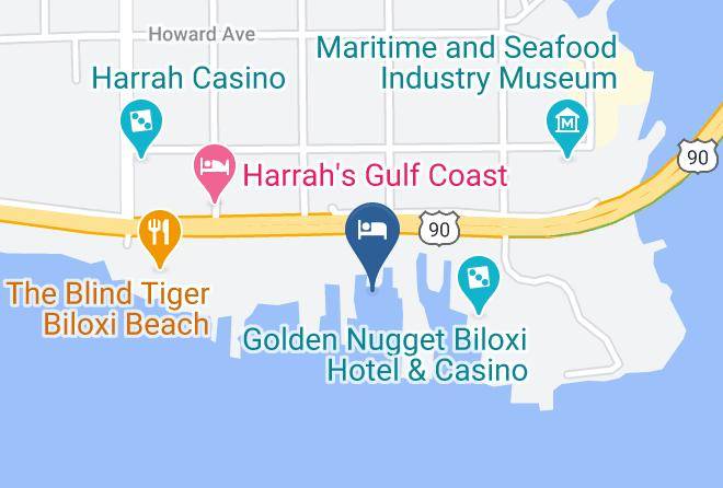 Margaritaville Resort Biloxi Map