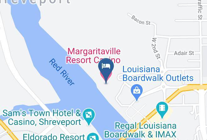 Bossier Par - Margaritaville Resort Casino Maps