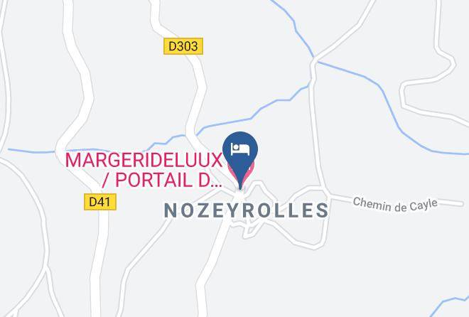 Margerideluux Portail D Information Sur La Margeride Map