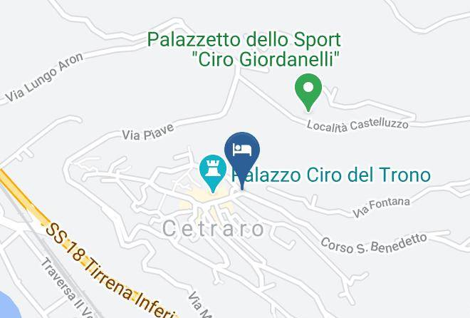 Cosenza - Marghaerita B&b Maps