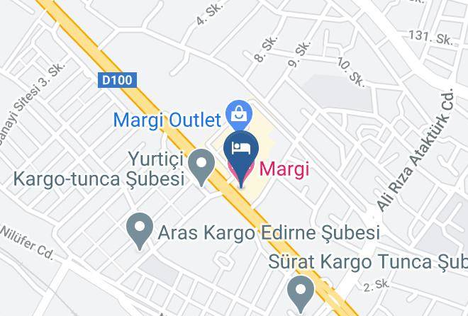 Edirne 1 Murat - Margi Hotel Maps