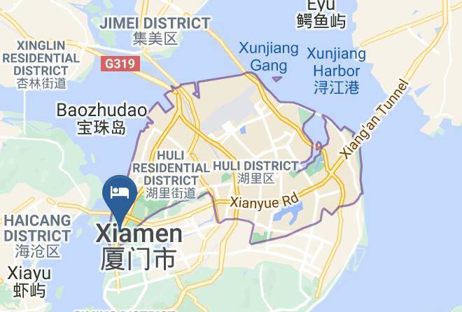 Xiamen - Margin Hotel Xiamen Maps