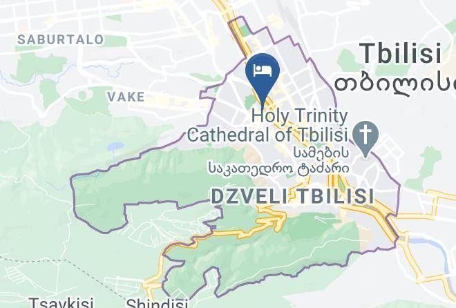 Tbilisi - Margo Palace Hotel Maps